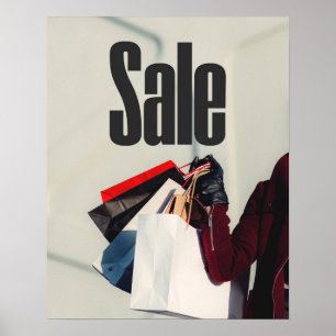 Retail Sale Sign, Shopping Sale Poster 