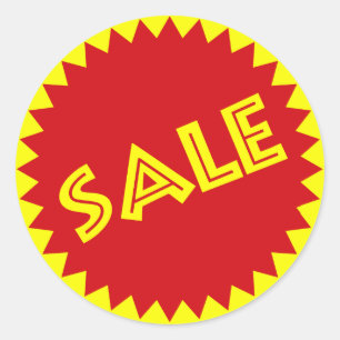 RETAIL SALE STICKER