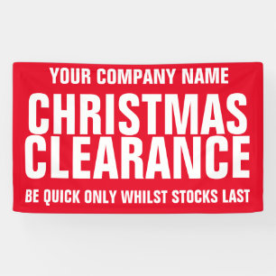 Retail sale store shop business signage banner