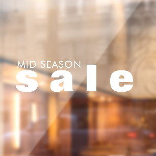Retail SALE Window cling