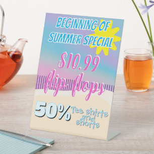 Retail store Pedestal Sign