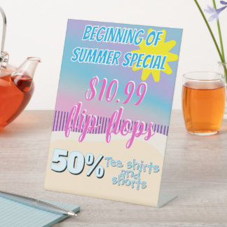 Retail store Pedestal Sign