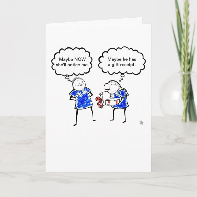"Retail Sunshine" Greeting Card (Front)
