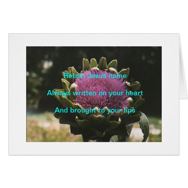 Retain Jesus Name (Front Horizontal)