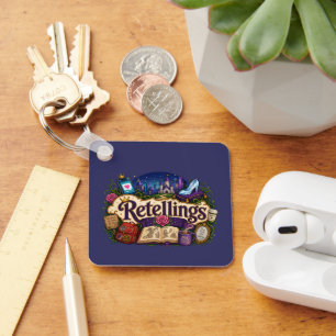 Retellings, Fairy Tale , Genre Lover Key Ring