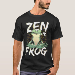 RETF Meditzation Yoga Zen as Frog T-Shirt