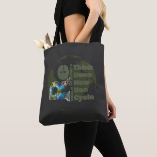 Rethink Reduce Renew Reuse Recycle Save earth Tote Bag