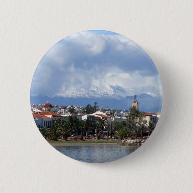 Rethymnon Button (Front)