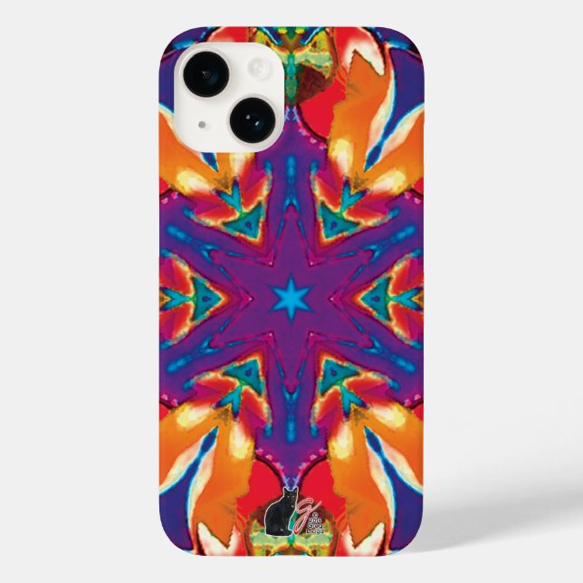 Reticule Kaleidoscope Case-Mate iPhone Case (Back)