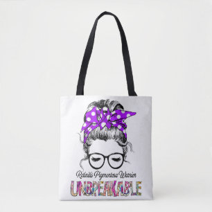Retinitis Pigmentosa Awareness Ribbon Support Gift Tote Bag