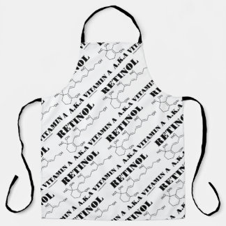 Retinol A.K.A. Vitamin A Chemical Molecule Apron