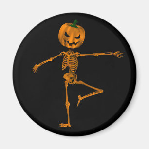 Retire Ballet Position Halloween Dancer Magnet