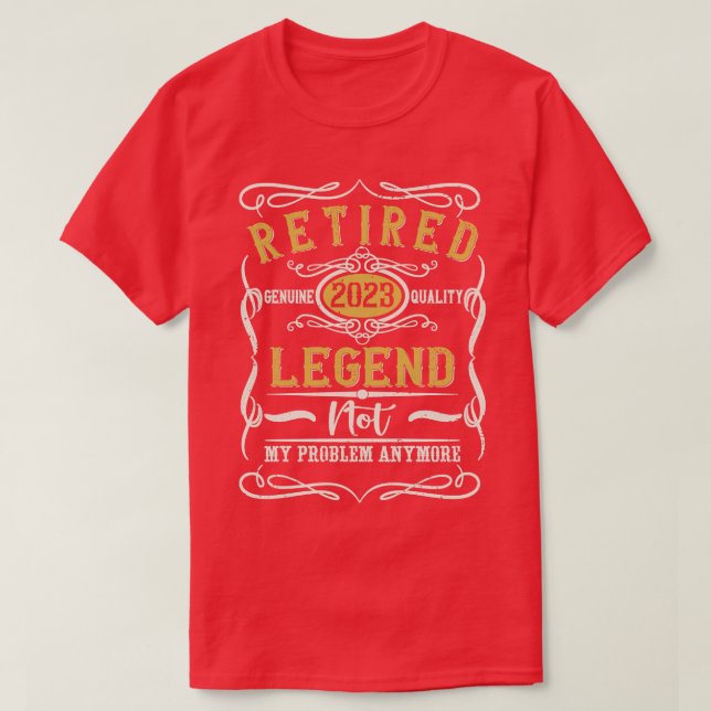 Retired2023 T-Shirt (Design Front)