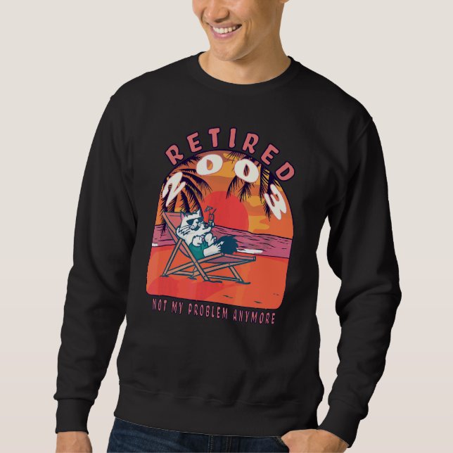 Retired 2003  Vintage Retirement Sweatshirt (Front)