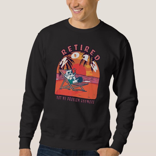 Retired 2013  Vintage Retirement Sweatshirt (Front)