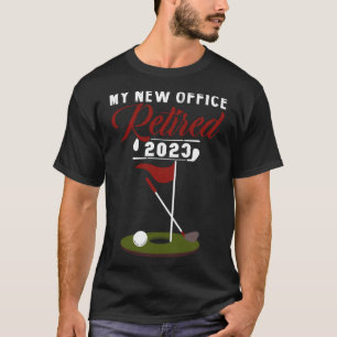 Retired 2023 Golf Retirement Plan Gag  Golfers T-Shirt