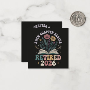 Retired 2026 A New Chapter Begins Card