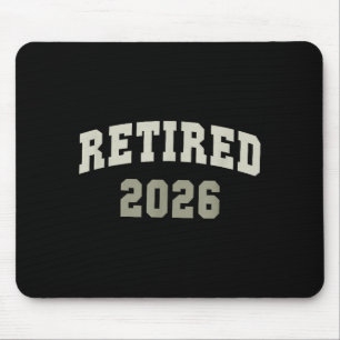Retired 2026 University Retirement Dept Mother Mouse Mat