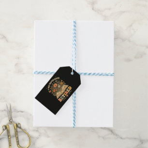 Retired A New Chapter Begins Retro Floral Book Gift Tags
