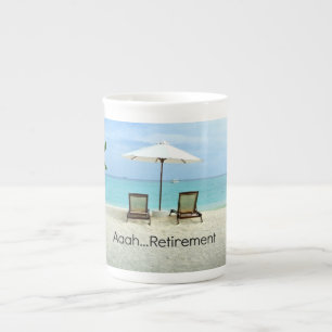 Retired - Aaah...Retirement Bone China Mug