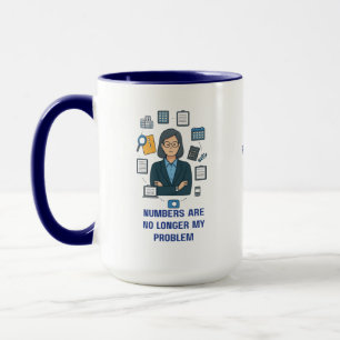 Retired Accountant Mug – Funny Retirement Gift