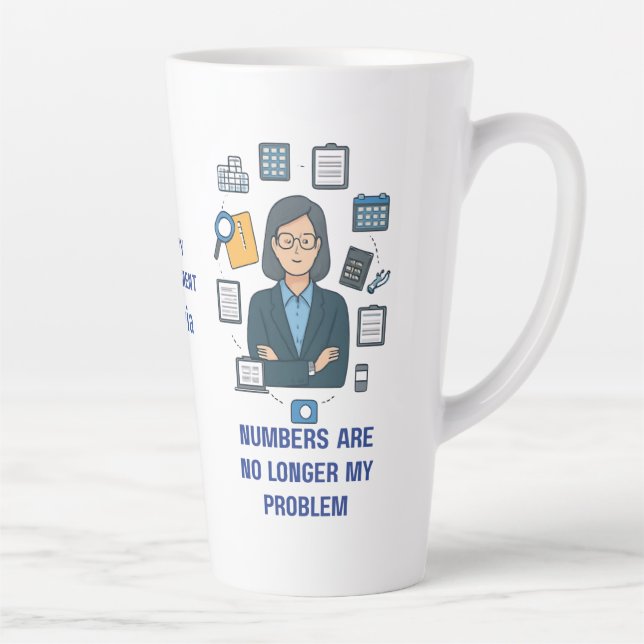 Retired Accountant Mug – Funny Retirement Gift (Right)