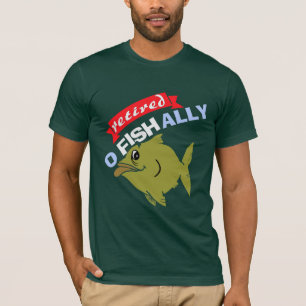 retired aficionado of fishing T-Shirt