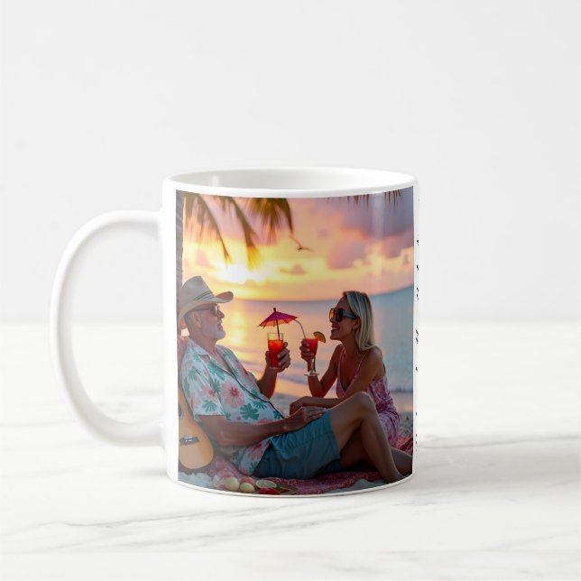 Retired and Being Awesome Mug (Left)