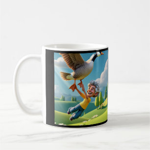 " RETIRED AND HAPPY " COFFEE MUG