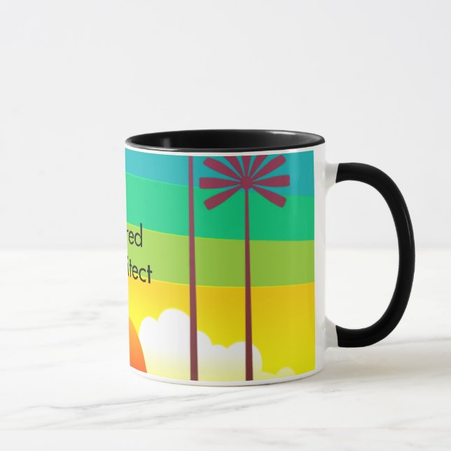 Retired Architect Mug (Right)