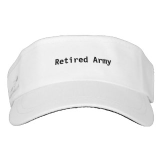 Retired Army Visor