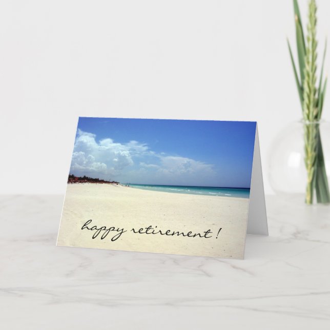 retired beach card (Front)