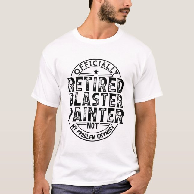 Retired Blaster Painter T-Shirt (Front)