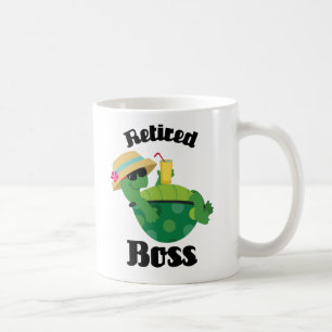 Retired Boss Gift Coffee Mug
