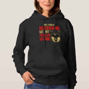 Retired Brickmason Deer Hunting Hoodie