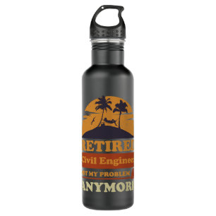 Retired Bus Driver Design School Bus Driver Retire 710 Ml Water Bottle