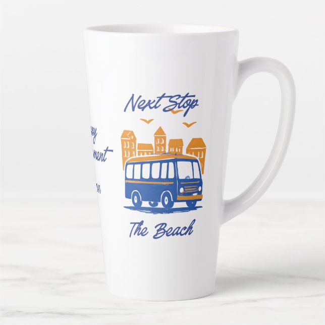 Retired Bus Driver Mug – Funny Retirement Gift (Right)