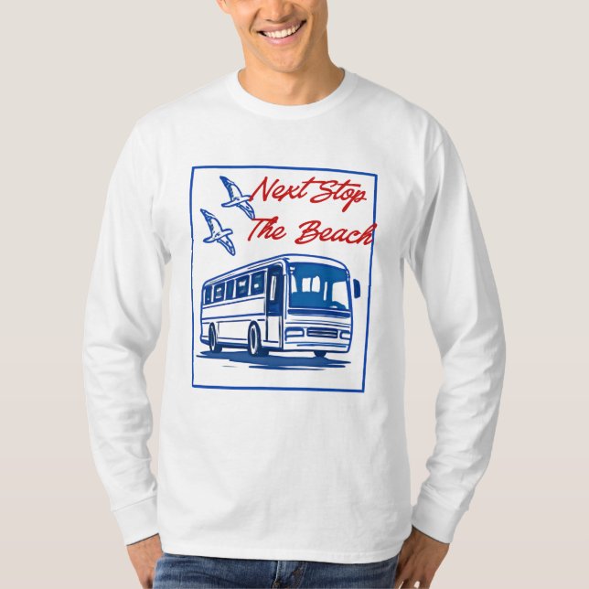 Retired Bus Driver T-Shirt –  Retirement Gift (Front)