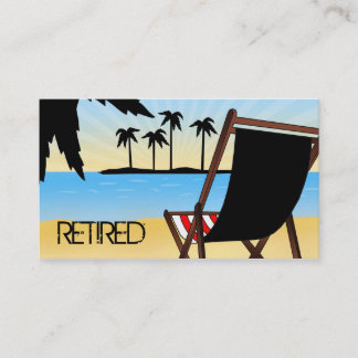 Retired business cards