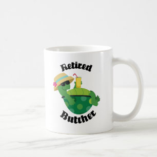 Retired Butcher Gift Coffee Mug