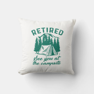 Retired Campsite Cushion