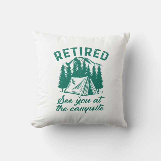 Retired Campsite Cushion (Front)