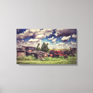 Retired Canvas Print