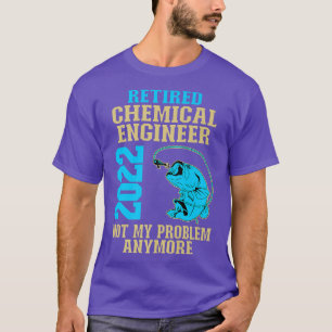 Retired Chemical Engineer 2022 Fishing Lover Retir T-Shirt