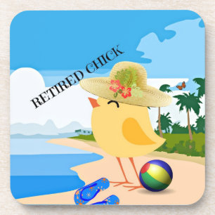 RETIRED CHICK: Chick at the Beach Coaster