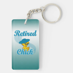 Retired Chick Key Ring