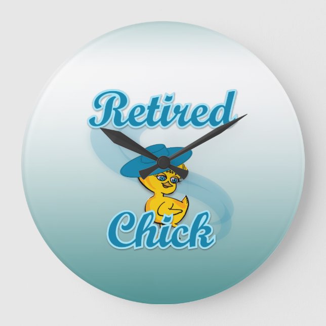 Retired Chick Large Clock (Front)