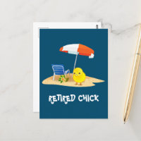 Retired Chick, oh so cute,