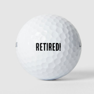 RETIRED CUSTOM GOLF BALL 