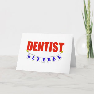 RETIRED DENTIST CARD